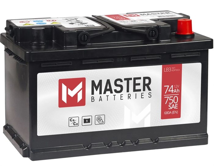 Батарея  MASTER BATTERIES MB740 100452