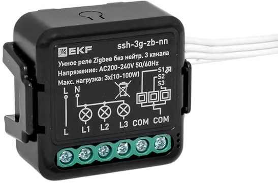 Реле умное EKF ssh-3g-zb-nn 136855