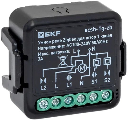 Реле умное EKF scsh-1g-zb 136858