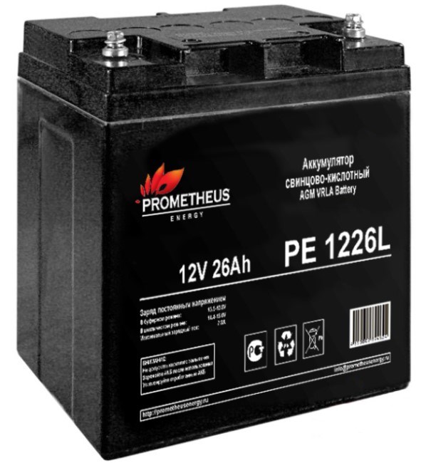 Батарея для ИБП PROMETHEUS ENERGY РЕ1226L 100497