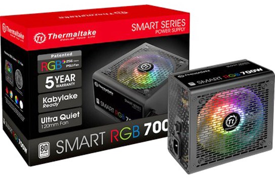 Блок питания ATX Thermaltake Smart RGB 700W 104061