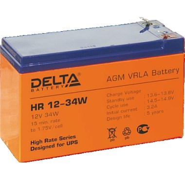 Батарея  Delta HR 12-34 W 100200