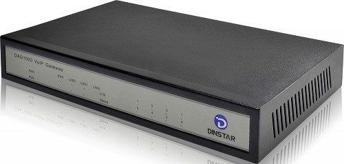 Шлюз VoiceIP  Dinstar DAG1000-8S 144732