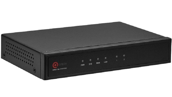 АТС IP  QTECH QPBX-T100-2FXO 145094