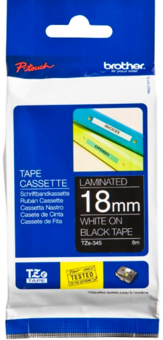 Наклейка ламинированная Brother TZE345 145658