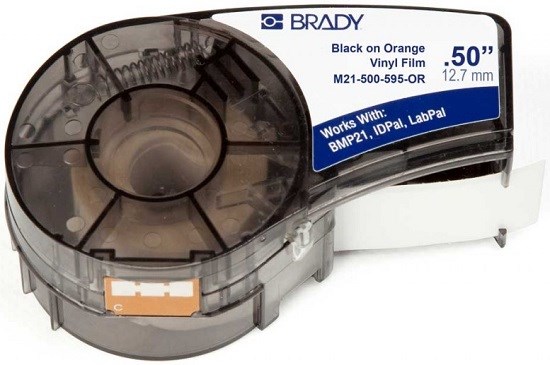 Лента красящая Brady M21-500-595-OR 145857