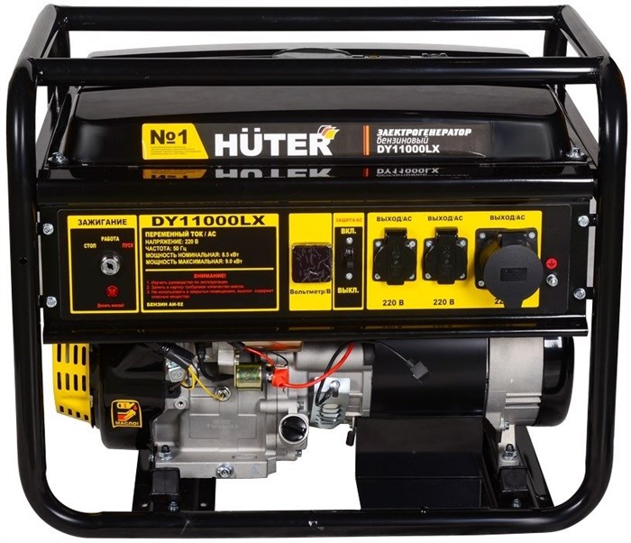 Генератор бензиновый Huter DY11000LX 146985