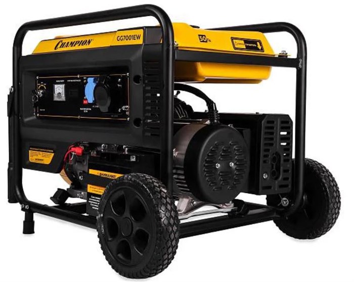 Генератор бензиновый CHAMPION GG7001EW 147003