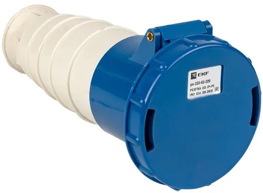 Розетка переносная EKF ps-233-63-220 147704