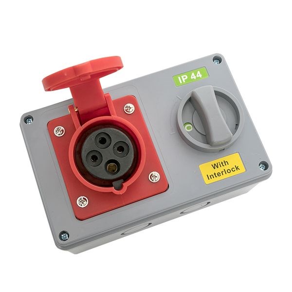 Розетка  EKF ps-1414-16-380 147746