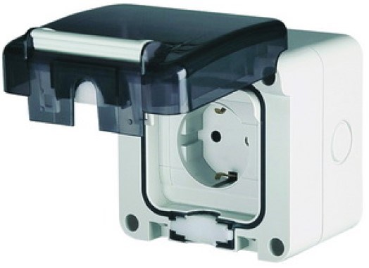 Розетка настенная DKC DIS1376407 147747