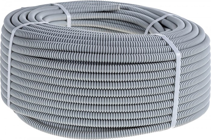 Труба гофрированная лёгкая Ecoplast 60125HF-GR 147853