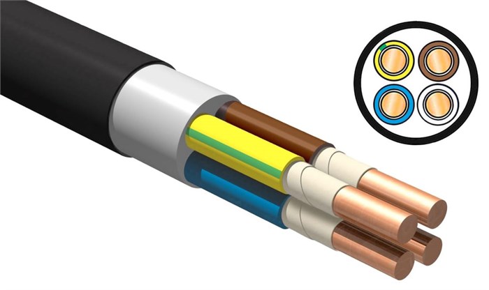 Кабель  iTOK ППГнг(А)-HF 4х6 148641