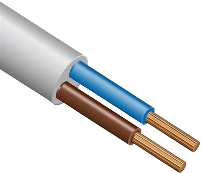 Провод  Электрокабель-НН ПВС 2х1.5 380В Б (бухта 100м) 000007179 148726
