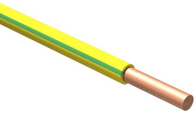 Провод  iTOK ПуГВнг(А)-LS 1х1.0 Ж-З 148844