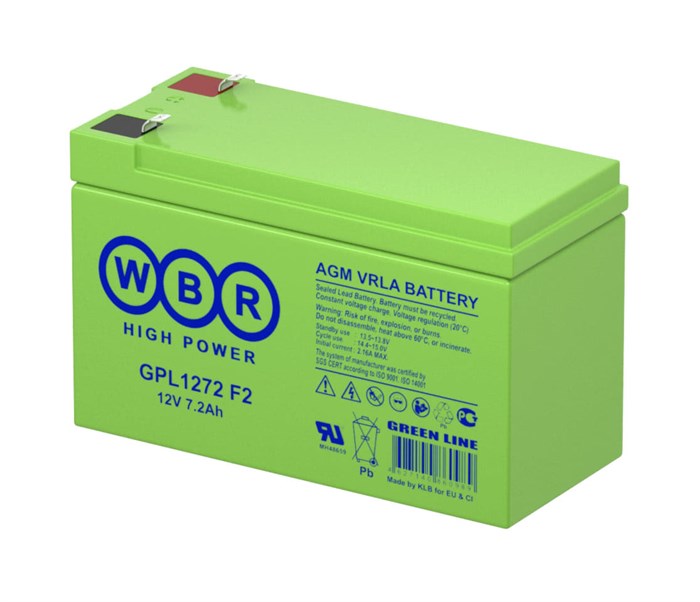 Батарея  WBR GPL1272 WBR 100617