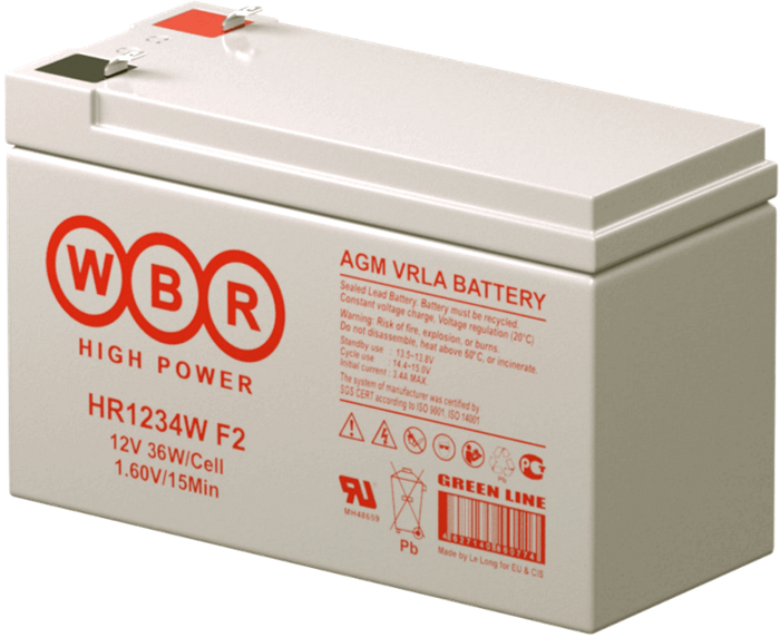 Батарея  WBR HR1234W 100618