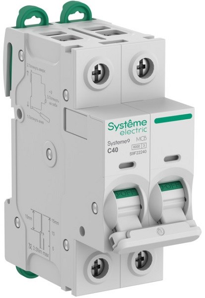 Автоматический выключатель  Systeme Electric S9F22240 149087