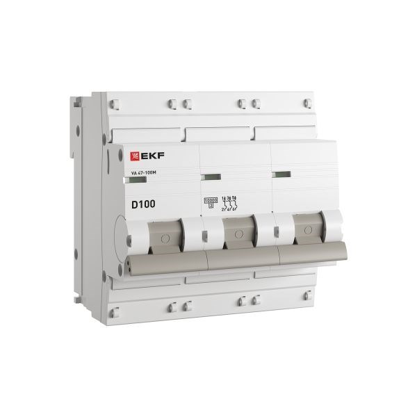 Автоматический выключатель  EKF mcb47100m-3-100D-pro 149092