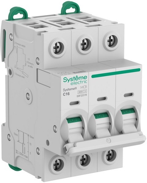 Автоматический выключатель  Systeme Electric S9F22316 149131
