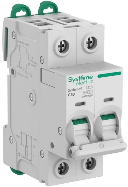 Автоматический выключатель  Systeme Electric S9F22250 149270