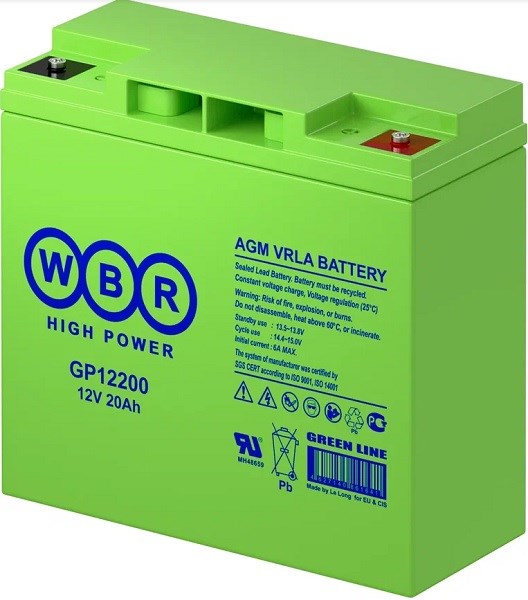 Аккумулятор  WBR GP12200 WBR 100625