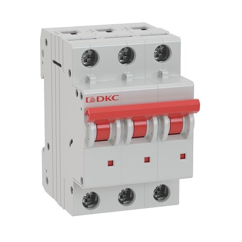 Автоматический выключатель модульный DKC MD63-3D16-10 149459