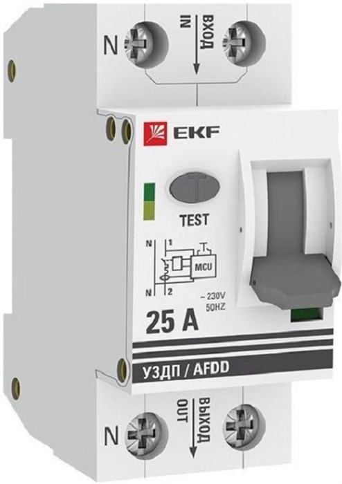 Устройство защиты от дугового пробоя  EKF afdd-2-25C-pro 149579