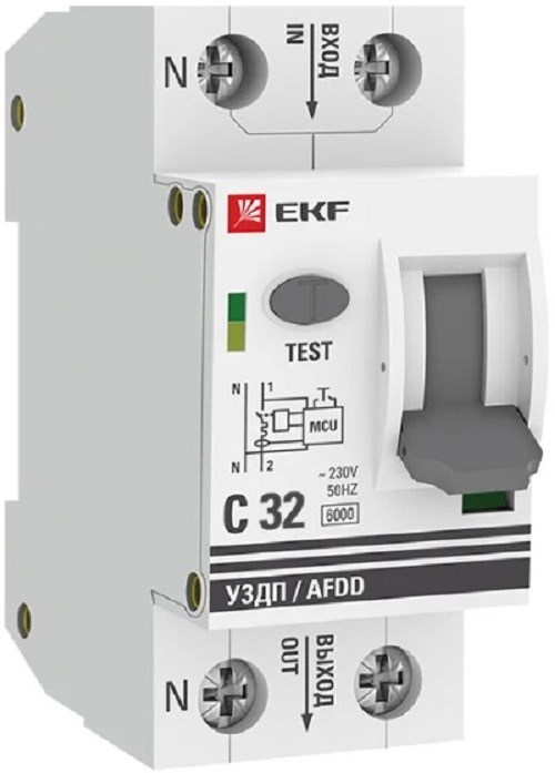 Устройство защиты от дугового пробоя  EKF afdd-2-32C-pro 149581