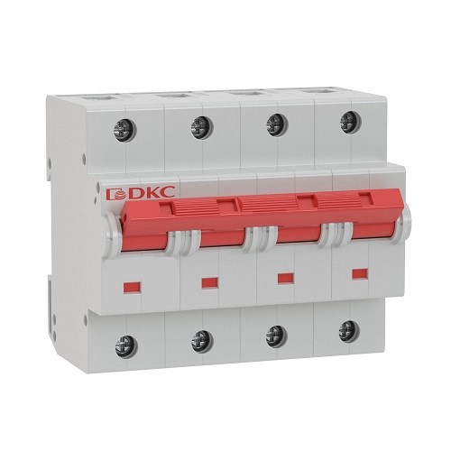 Автоматический выключатель модульный DKC MD125-4ND100 149607