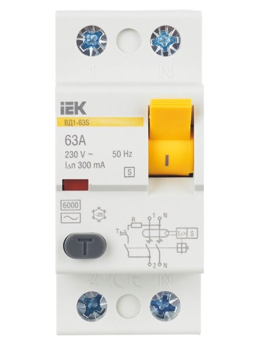 УЗО  IEK MDV12-2-063-300 149660