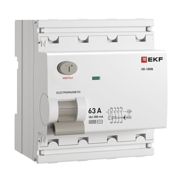 УЗО  EKF E1046M63300 149736