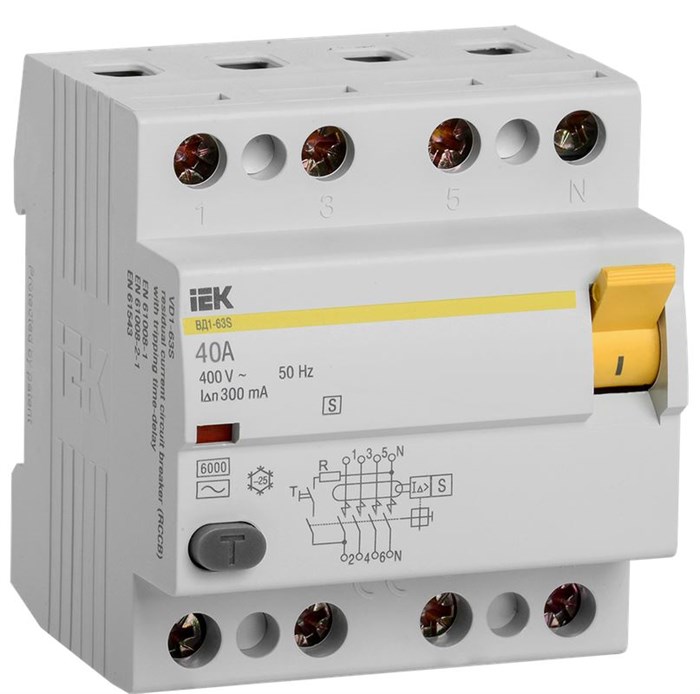 УЗО  IEK MDV12-4-040-300 149819