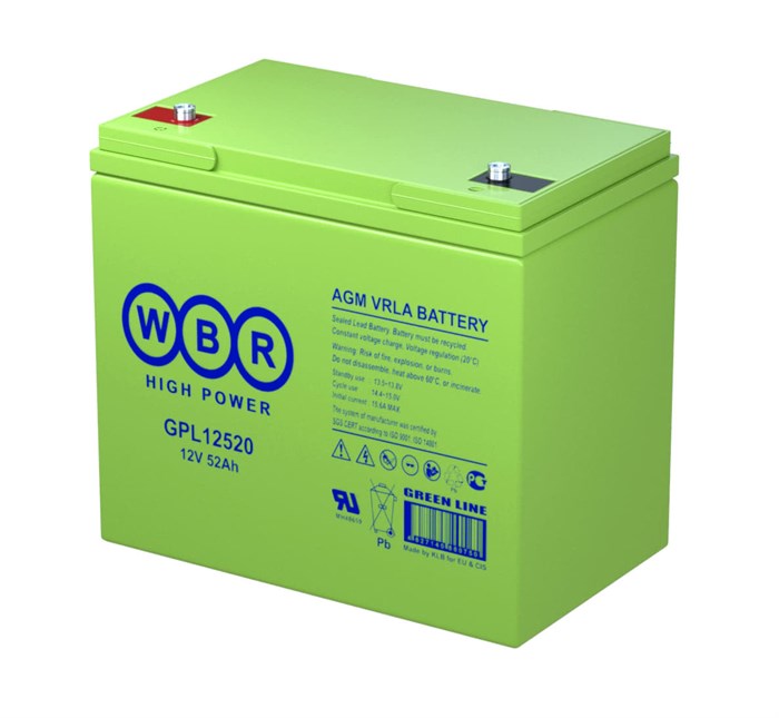 Аккумулятор  WBR GPL12520 100636