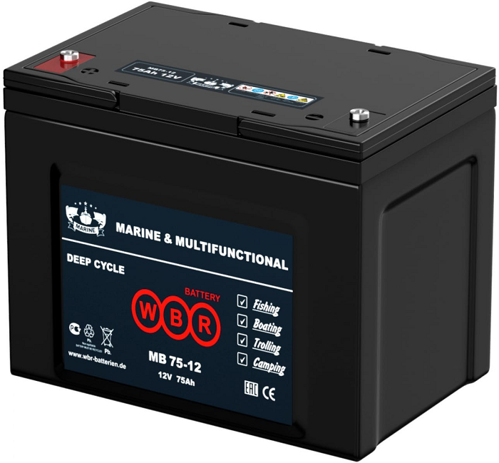 Аккумулятор  WBR MB 75-12 100638