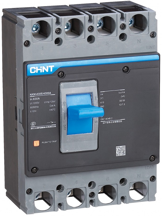 Автоматический выключатель в литом корпусе CHINT 131362 149954