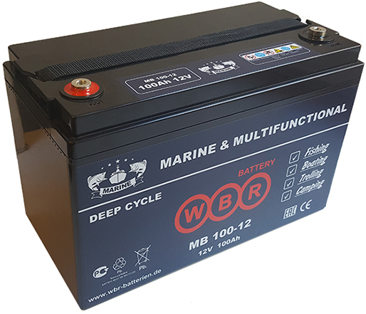 Аккумулятор  WBR MB 100-12 100644