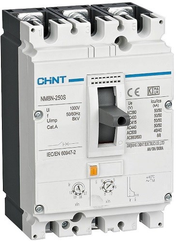 Автоматический выключатель в литом корпусе  CHINT 271172 150265