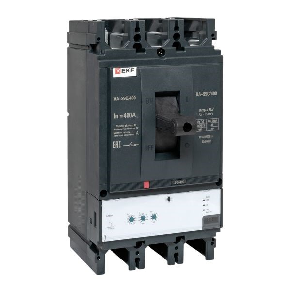 Автоматический выключатель в литом корпусе  EKF mccb99C-400-400 150389