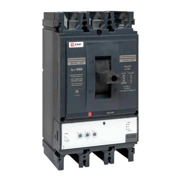 Автоматический выключатель в литом корпусе  EKF mccb99C-630-630 150393