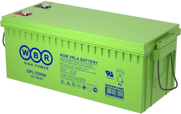 Аккумулятор  WBR GPL121200 WBR 100652