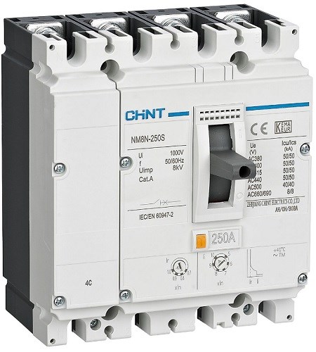 Автоматический выключатель в литом корпусе  CHINT 271306 150408