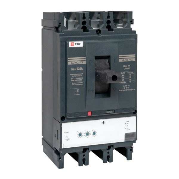 Автоматический выключатель в литом корпусе  EKF mccb99C-400-225 150423
