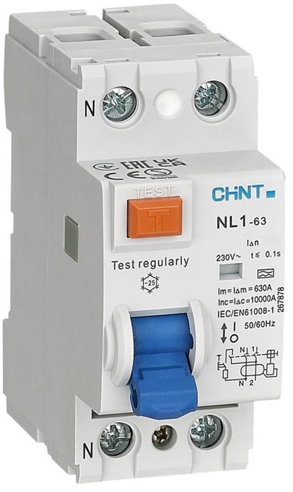 Выключатель дифференциального тока (ВДТ, УЗО)  CHINT 200220 150479