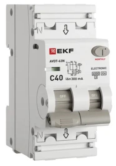 Автомат дифференциальный EKF D63N26EA40C300 150484