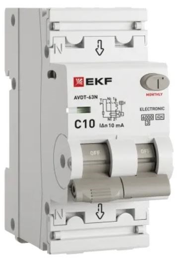 Автомат дифференциальный EKF D63N26EA10C10 150489