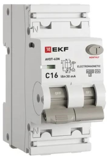 Автомат дифференциальный EKF D63N26MA16C30 150491