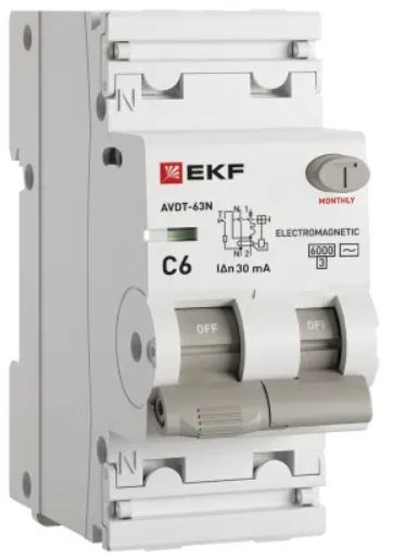 Автомат дифференциальный EKF D63N26M6C30 150493