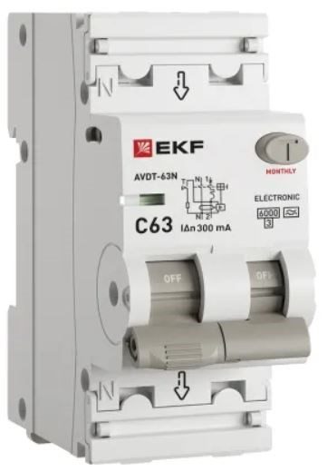 Автомат дифференциальный EKF D63N26EA63C300 150506