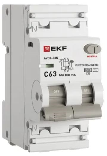 Автомат дифференциальный EKF D63N26M63C100 150509